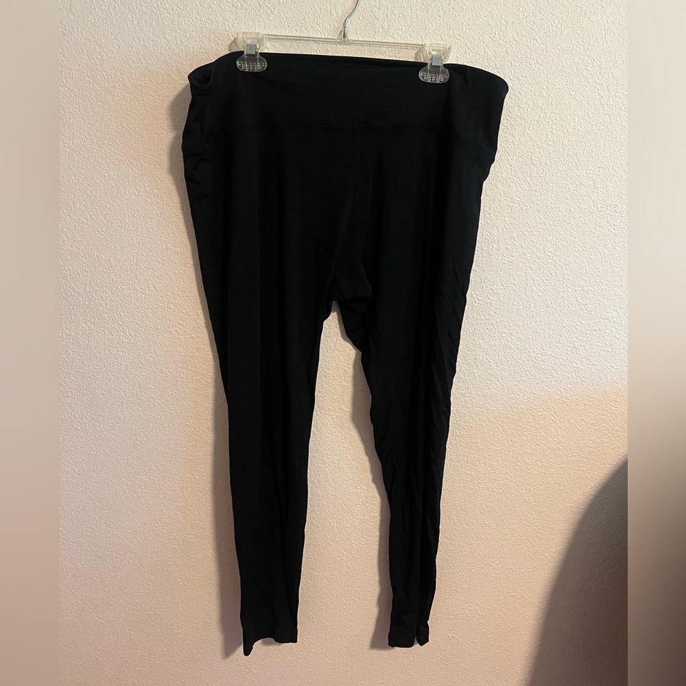 Wool& Summit Black Merino Wool Leggings - Picture 8 of 9